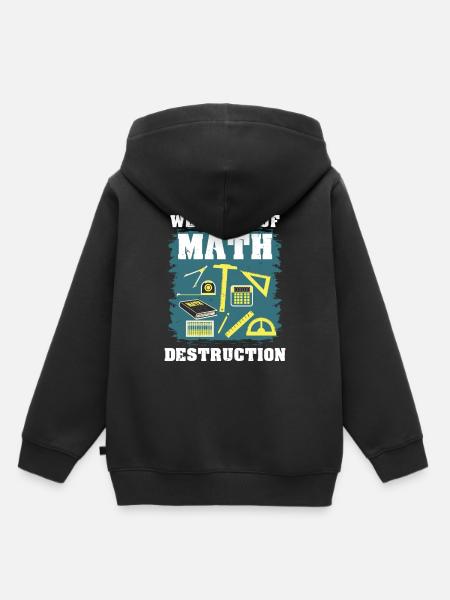 Mathematik Mathe Geschenk - Kinder Premium Organic Hoodie - Schwarz