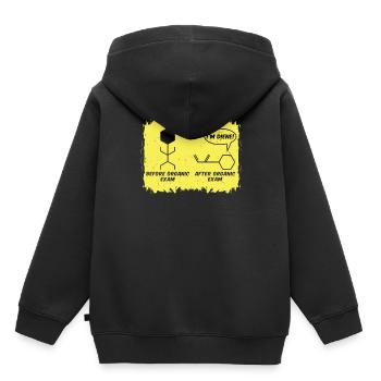Chemistry - Kids Premium Organic Hoodie - black - Back - AI Model Kid Male (0cm)