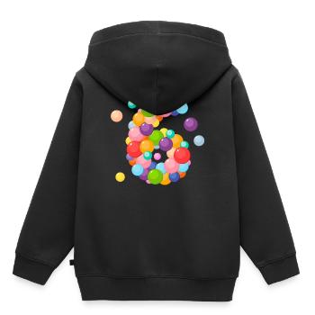 6 Jahre, Geburtstag 6 Jahre, 6 Jahre, Ich bin 6 Jahre alt - Kinder Premium Organic Hoodie - Schwarz - Hinten - AI Model Kid Male (0cm)