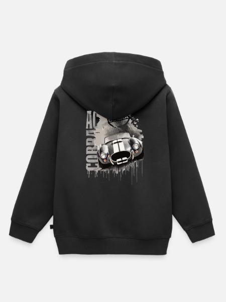 AC Cobra - Kinder Premium Organic Hoodie - Schwarz