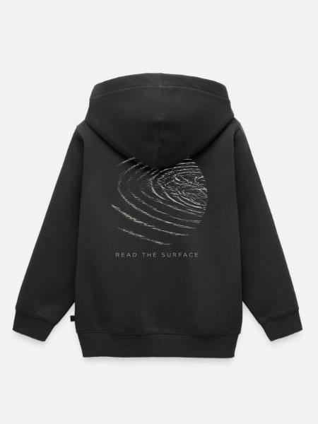 Angeln – Read the Surface - Kinder Premium Organic Hoodie - Schwarz