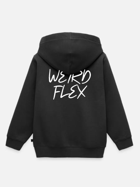 Weird - Kinder Premium Organic Hoodie - Schwarz