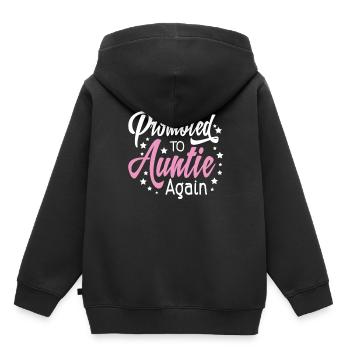 Herren befördert zu Opa wieder Est 2021 Großvater - Kinder Premium Organic Hoodie - Schwarz - Hinten - AI Model Kid Male (0cm)