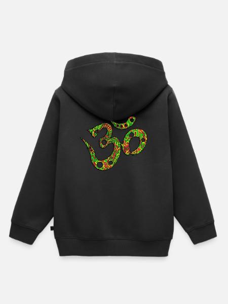 OHM - Sweat Premium à capuche enfant bio - noir
