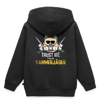 Exterminator pest insect - Kids Premium Organic Hoodie - black - Back - AI Model Kid Male (0cm)