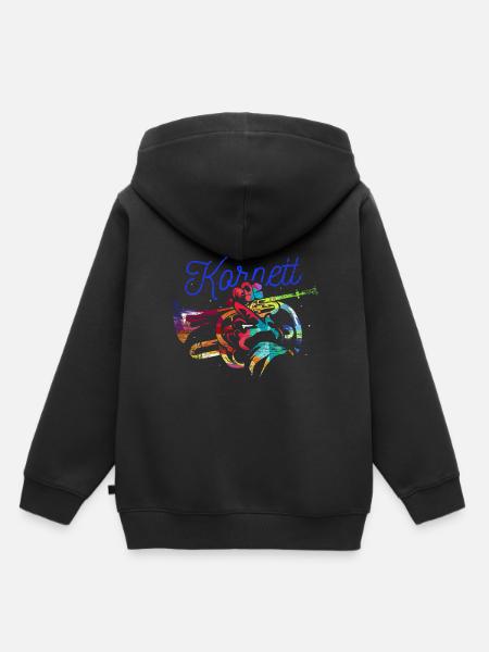 Cornet Cadeau - Kinder Premium hoodie biologisch - zwart