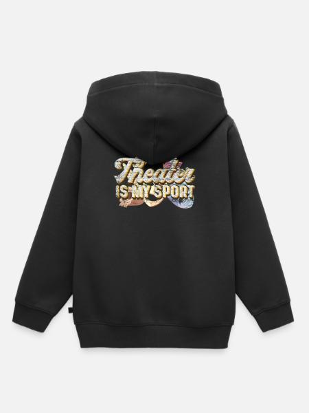 Theater - Kinder Premium Organic Hoodie - Schwarz