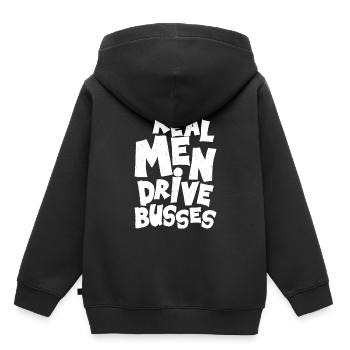 conducteur - Sweat Premium à capuche enfant bio - noir - Dos - AI Model Kid Male (0cm)