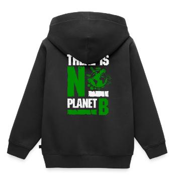 Protection de l'environnement - Sweat Premium à capuche enfant bio - noir - Dos - AI Model Kid Male (0cm)