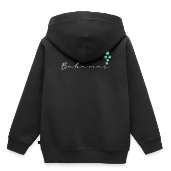 Bahamas - Sweat Premium à capuche enfant bio - noir - Dos - AI Model Kid Male (0cm)