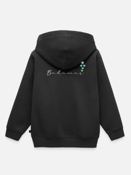 Bahamas - Kinder Premium Organic Hoodie - Schwarz