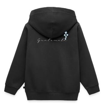 Guatemala - Kids Premium Organic Hoodie - black - Back - AI Model Kid Male (0cm)