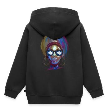 Antarctica - Kids Premium Organic Hoodie - black - Back - AI Model Kid Male (0cm)