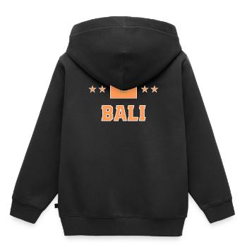 Bali - Kids Premium Organic Hoodie - black - Back - AI Model Kid Male (0cm)