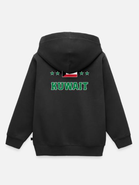 Koweït - Sweat Premium à capuche enfant bio - noir