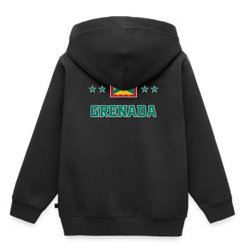 Grenade - Sweat Premium à capuche enfant bio - noir - Dos - AI Model Kid Male (0cm)