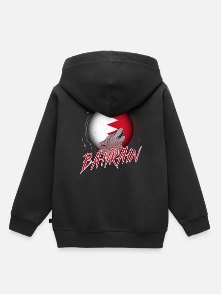 Bahrain - Kinder Premium Organic Hoodie - Schwarz