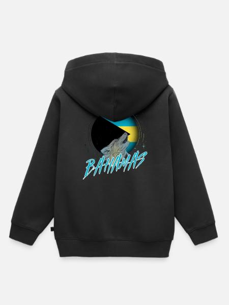 Bahamas - Kinder Premium Organic Hoodie - Schwarz