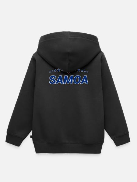 Samoa - Kinder Premium Organic Hoodie - Schwarz