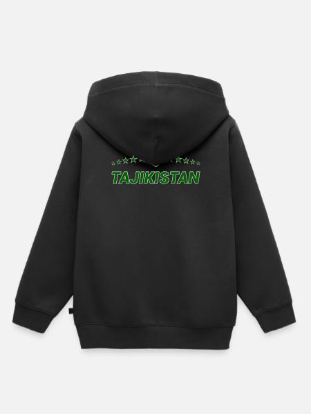 Tadschikistan - Kinder Premium Organic Hoodie - Schwarz