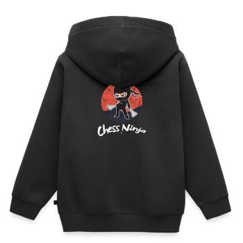 Jeu de plateau d'échecs Joueur de plateau Geek Nerds Echecs - Sweat Premium à capuche enfant bio - noir - Dos - AI Model Kid Male (0cm)