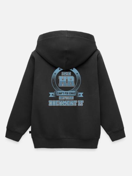 Human Resource Manager Mitarbeitermanagement - Kinder Premium Organic Hoodie - Schwarz