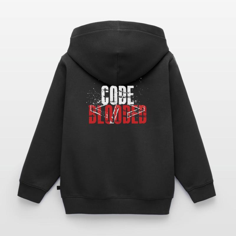 Programmation Déchiffrer Programmeur Ordinateur Sweat Premium à capuche enfant bio