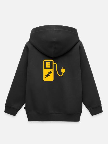Elektroauto-Ladegerät Drive Vehicle Automobile - Kinder Premium Organic Hoodie - Schwarz