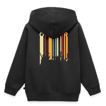 OPENAIR Music Festival - Kids Premium Organic Hoodie - black - Back - AI Model Kid Male (0cm)