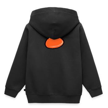Lens - lenses - Kids Premium Organic Hoodie - black - Back - AI Model Kid Male (0cm)