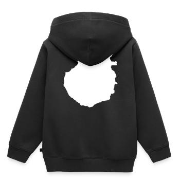Gran Canaria - Kids Premium Organic Hoodie - black - Back - AI Model Kid Male (0cm)