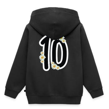 10 Years Birthday Tenth Birthday Shirt - Kids Premium Organic Hoodie - black - Back - AI Model Kid Male (0cm)