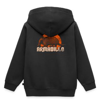 Tatou - Sweat Premium à capuche enfant bio - noir - Dos - AI Model Kid Male (0cm)