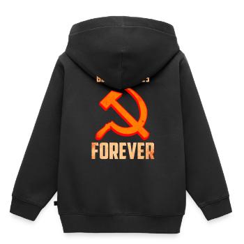 Meilleur Kamaraden pour toujours - Marteau et faucille - Sweat Premium à capuche enfant bio - noir - Dos - AI Model Kid Male (0cm)