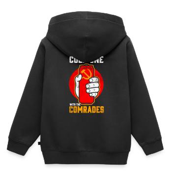 Communism - Funny saying - Kids Premium Organic Hoodie - black - Back - AI Model Kid Male (0cm)
