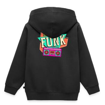 Funk Music - Kids Premium Organic Hoodie - black - Back - AI Model Kid Male (0cm)