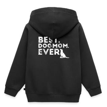 Dog Dog Dog Owner Mother Dog Gift - Kids Premium Organic Hoodie - black - Back - AI Model Kid Male (0cm)