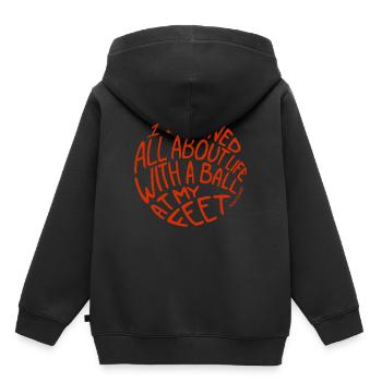 Football is Life World Champion 2018 Sport German - Kids Premium Organic Hoodie - black - Back - AI Model Kid Male (0cm)