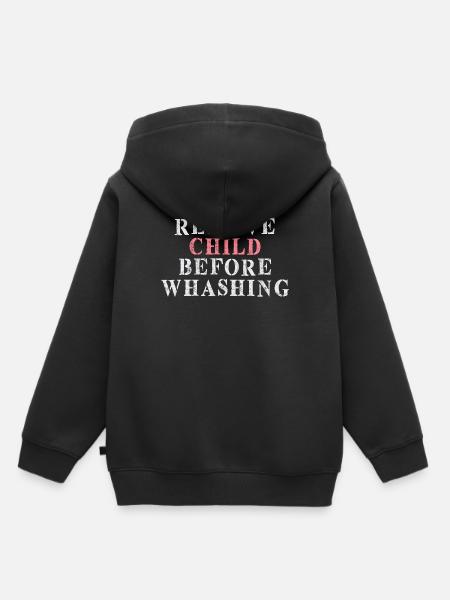children - Kids Premium Organic Hoodie - black