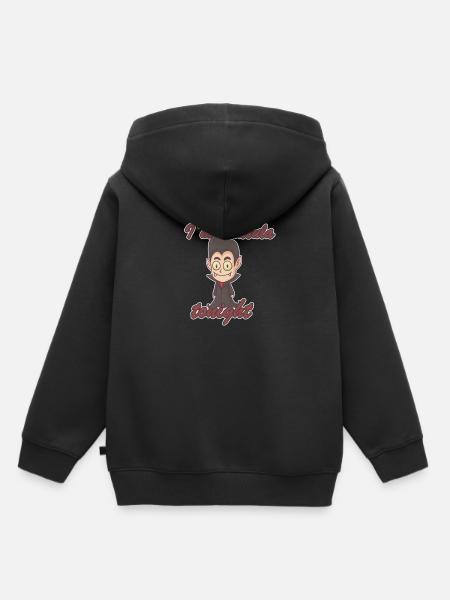 Dracula - Kinder Premium Organic Hoodie - Schwarz