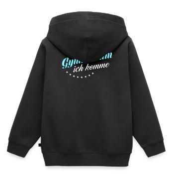 Gymnasium Schulwechsel Gymnasiast Bayern Geschenk - Kinder Premium Organic Hoodie - Schwarz - Hinten - AI Model Kid Male (0cm)