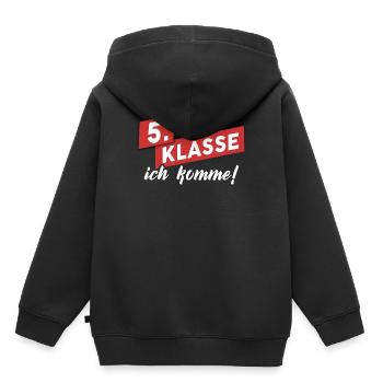 Gymnasium Schulwechsel Gymnasiast Bayern Geschenk - Kinder Premium Organic Hoodie - Schwarz - Hinten - AI Model Kid Male (0cm)