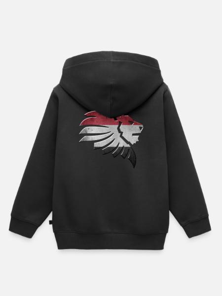 Jemen - Kinder Premium Organic Hoodie - Schwarz