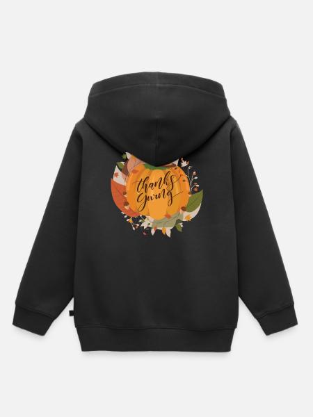 Erntedankfest - Kinder Premium Organic Hoodie - Schwarz