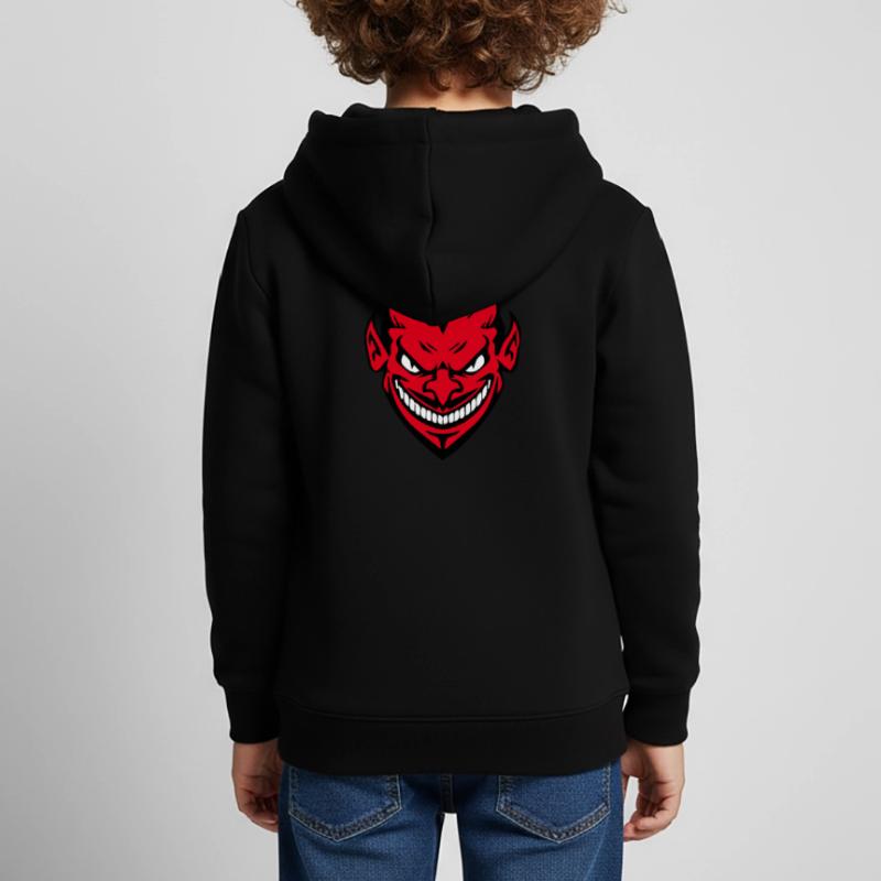 Halloween devil Kids Premium Organic Hoodie