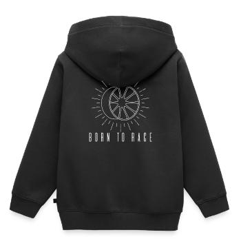 Rim tires - Kids Premium Organic Hoodie - black - Back - AI Model Kid Male (0cm)