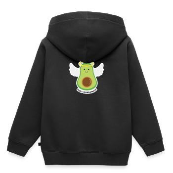 Holy Guacamole - Kids Premium Organic Hoodie - black - Back - AI Model Kid Male (0cm)