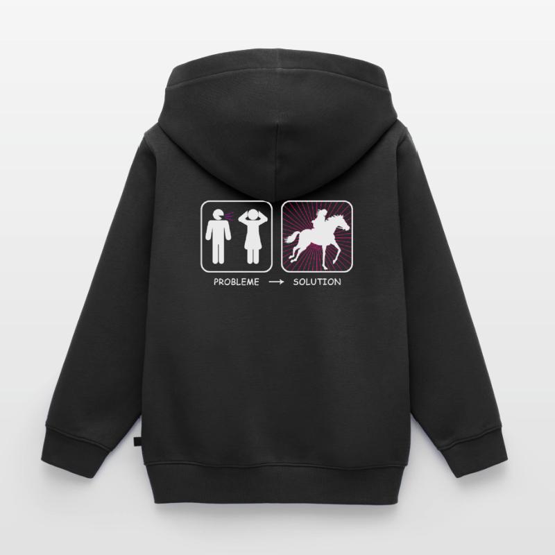 Problem? Solution Kids Premium Organic Hoodie