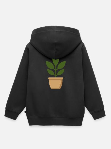 Garten - Kinder Premium Organic Hoodie - Schwarz