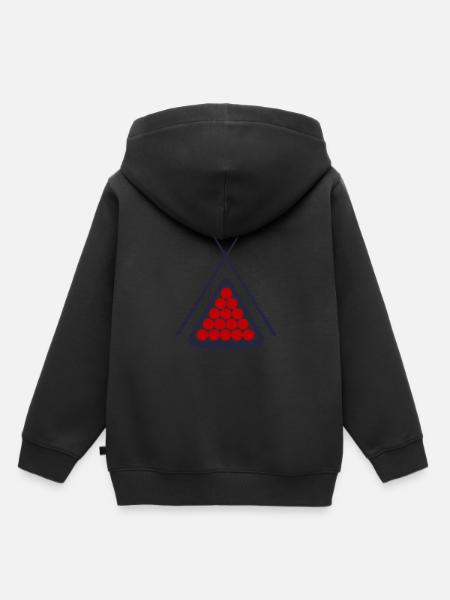 Billard - Kinder Premium Organic Hoodie - Schwarz